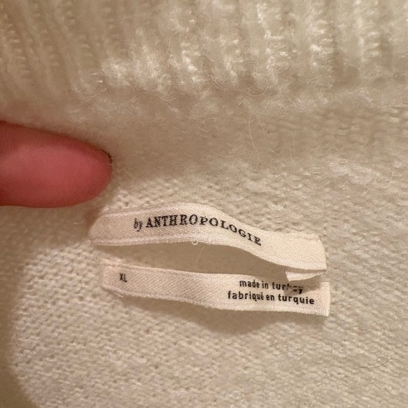 Anthropologie The Mollie Short-Sleeve Printed Sweater Size XL - Picture 9 of 9